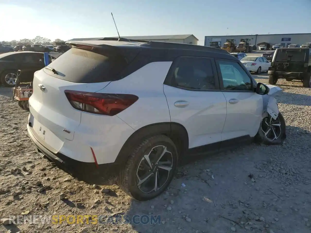 3 Photograph of a damaged car KL79MTSL5PB209721 CHEVROLET TRAILBLZR 2023