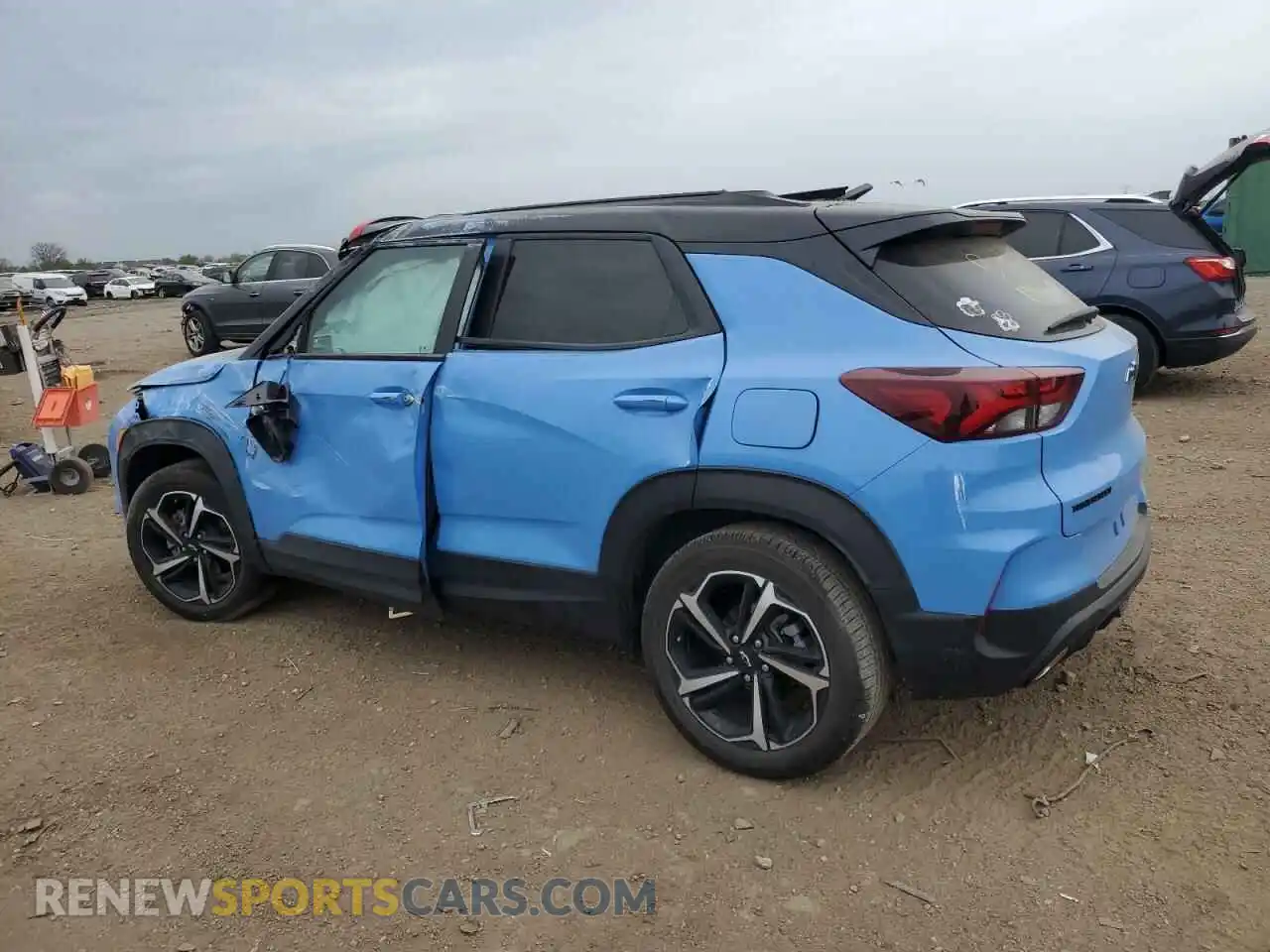 2 fotografías del automóvil dañado KL79MTSL9PB201444 CHEVROLET TRAILBLZR 2023
