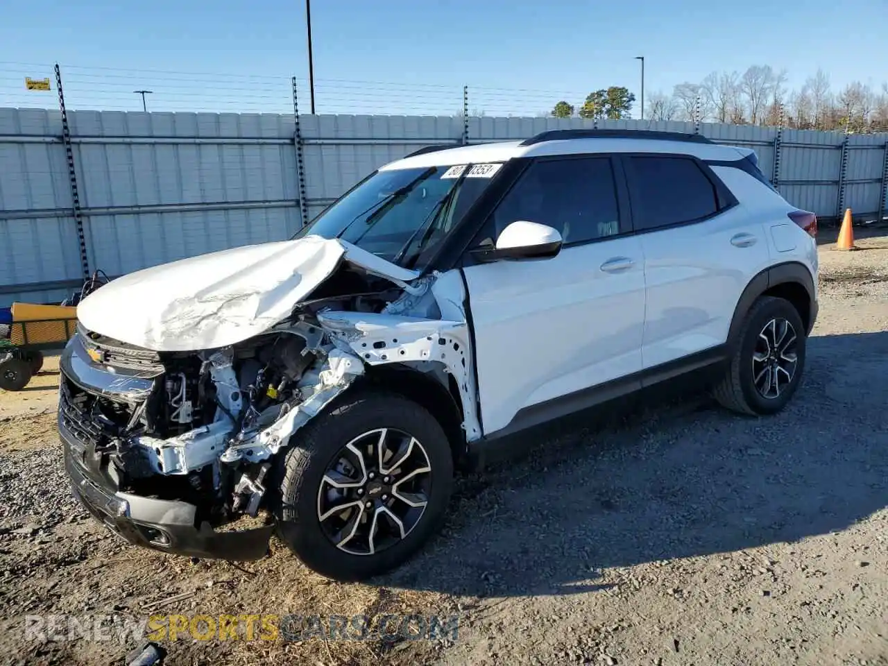 1 Photograph of a damaged car KL79MVSL4PB070449 CHEVROLET TRAILBLZR 2023
