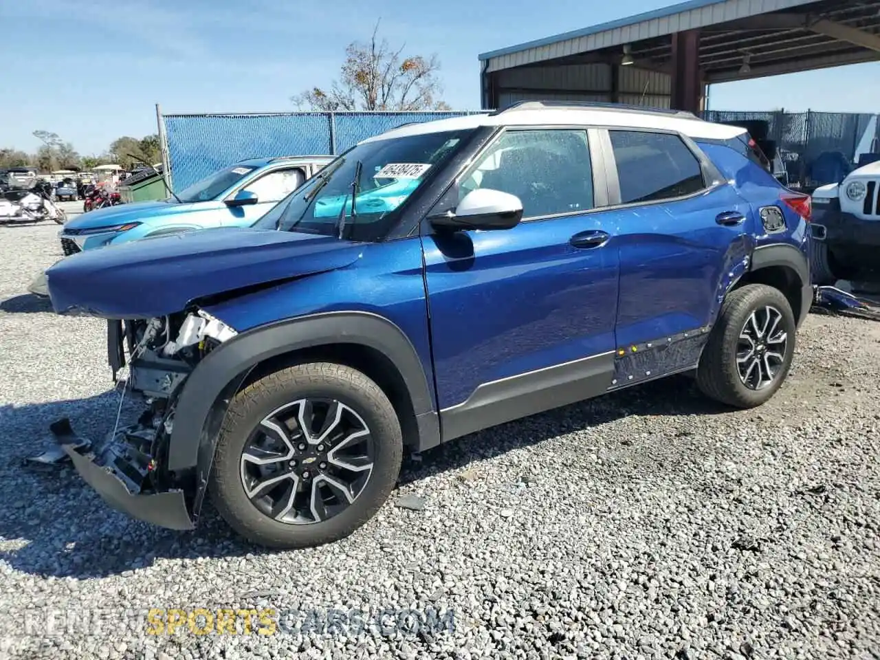 1 fotografías del automóvil dañado KL79MVSL5PB093822 CHEVROLET TRAILBLZR 2023