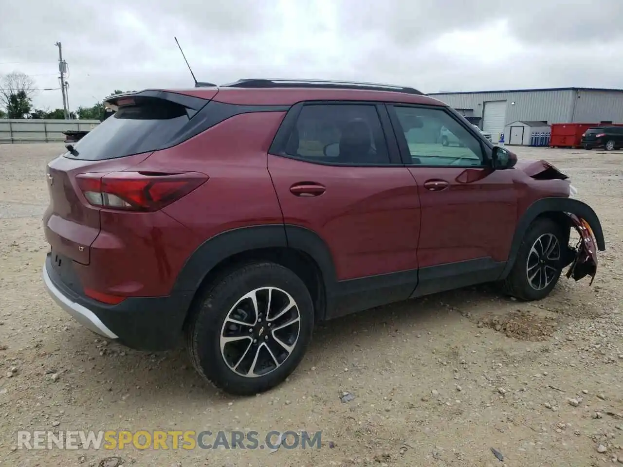 3 fotografías del automóvil dañado KL79MPSL0RB163287 CHEVROLET TRAILBLZR 2024