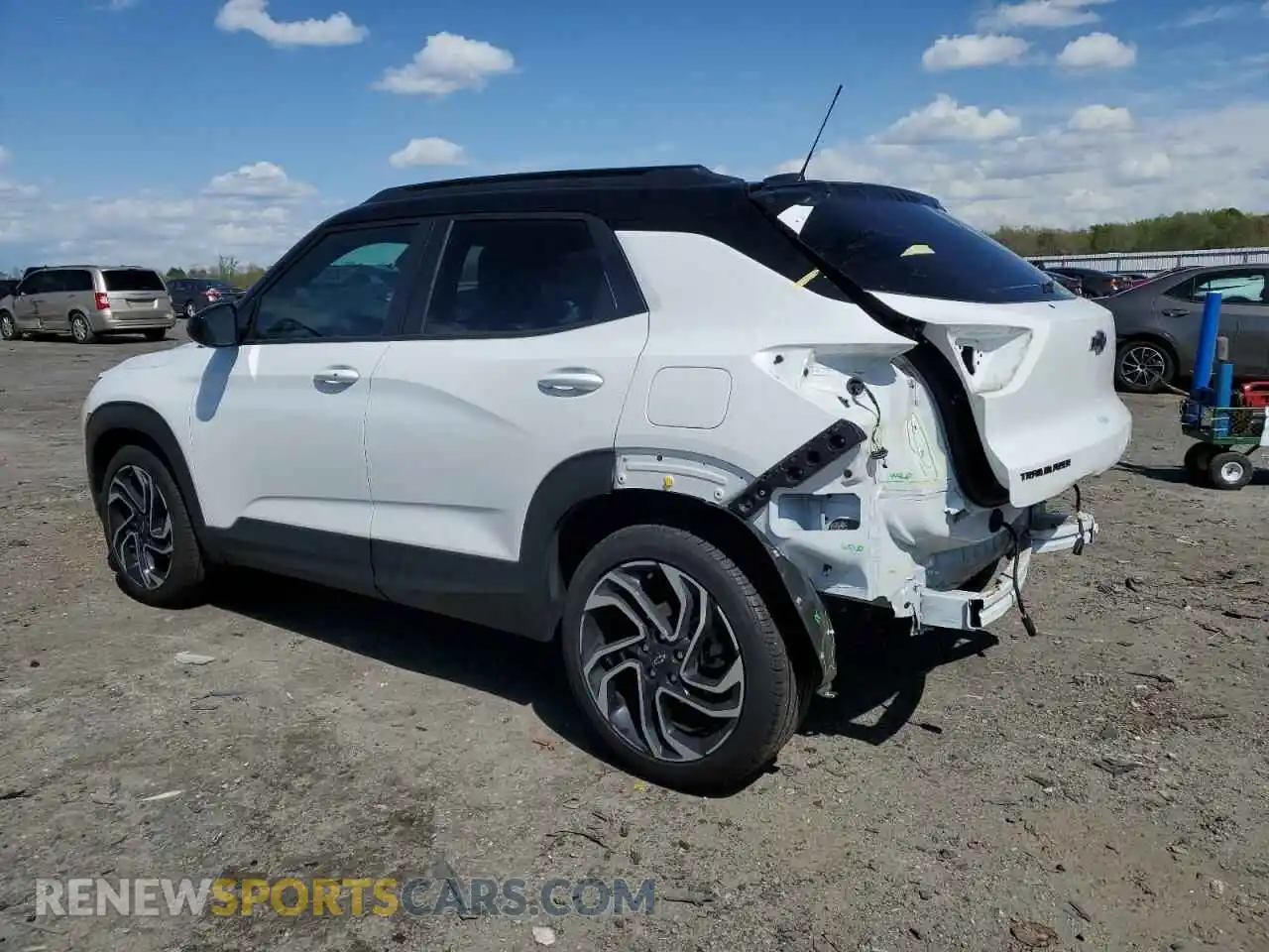2 Photograph of a damaged car KL79MTSL7RB156992 CHEVROLET TRAILBLZR 2024