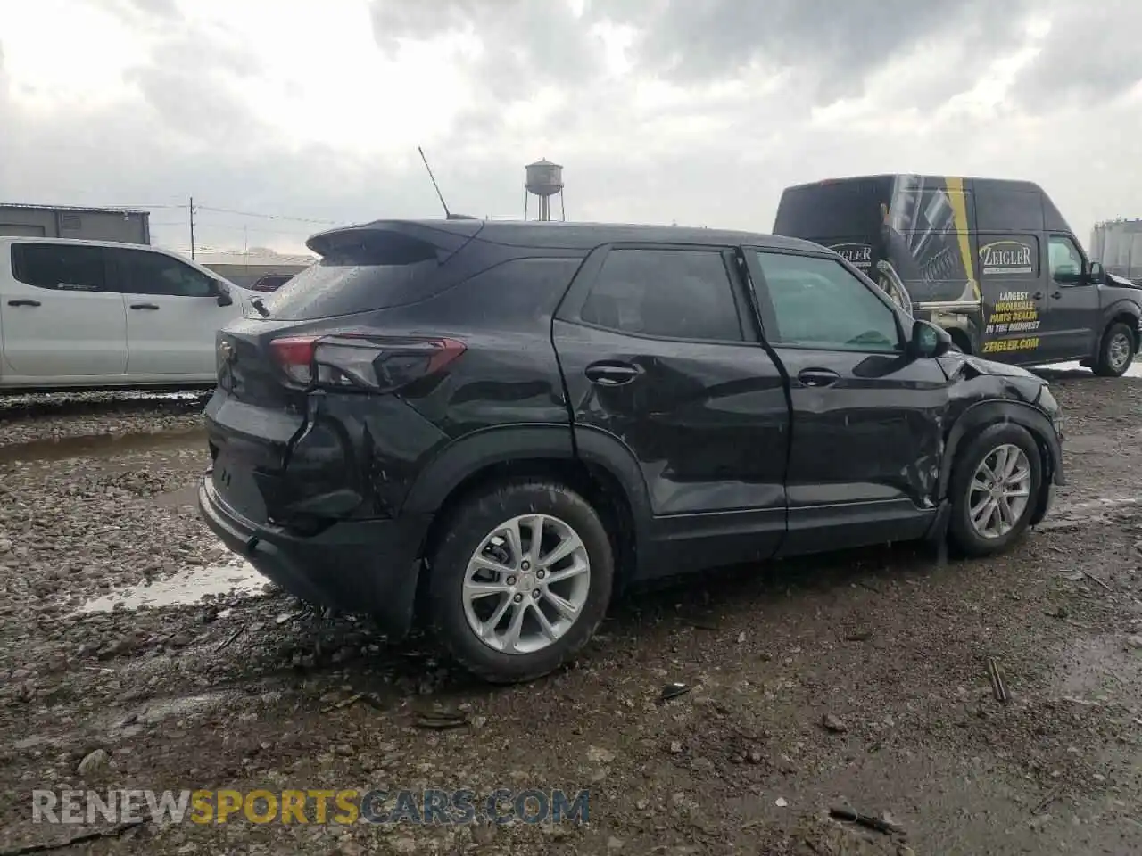 3 Фотография поврежденного автомобиля KL79MMSL8SB003680 CHEVROLET TRAILBLZR 2025