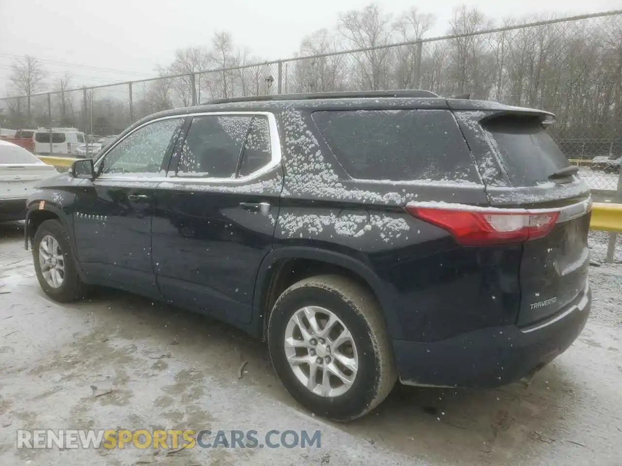 2 Photograph of a damaged car 1GNERGKW8KJ143384 CHEVROLET TRAVERSE 2019