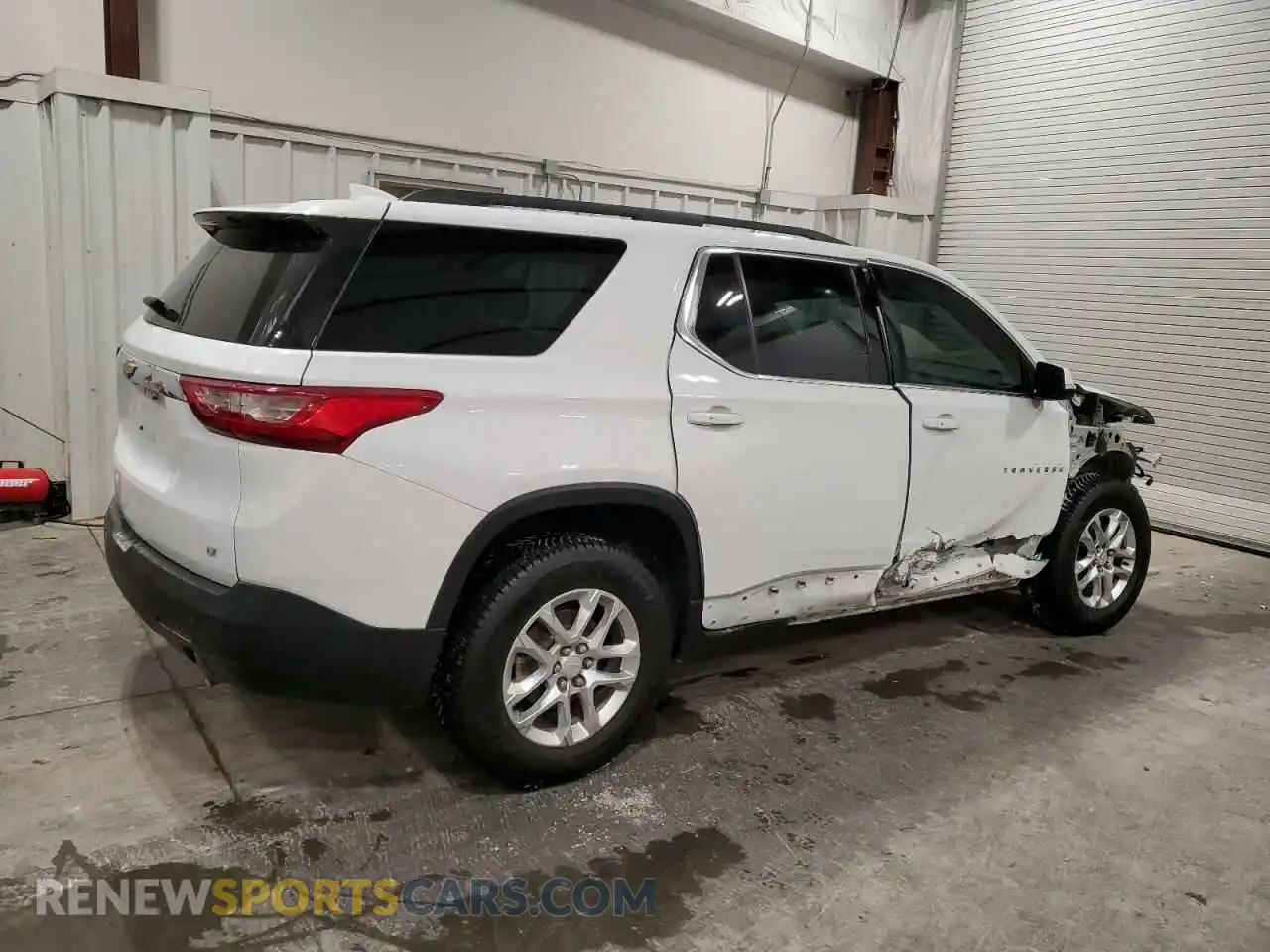 3 Photograph of a damaged car 1GNERHKW7KJ160912 CHEVROLET TRAVERSE 2019