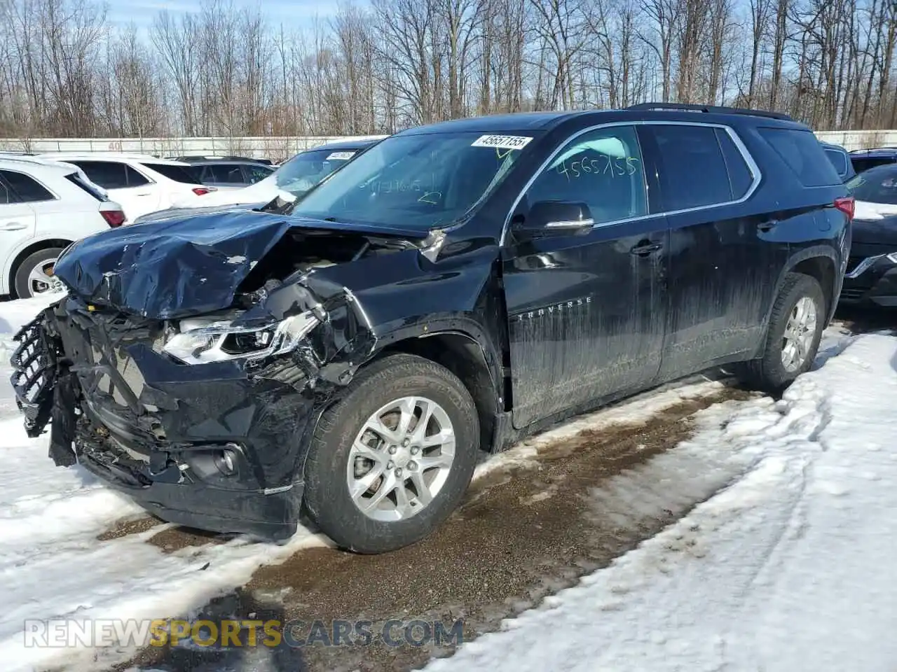1 Photograph of a damaged car 1GNERGKW2LJ321677 CHEVROLET TRAVERSE 2020