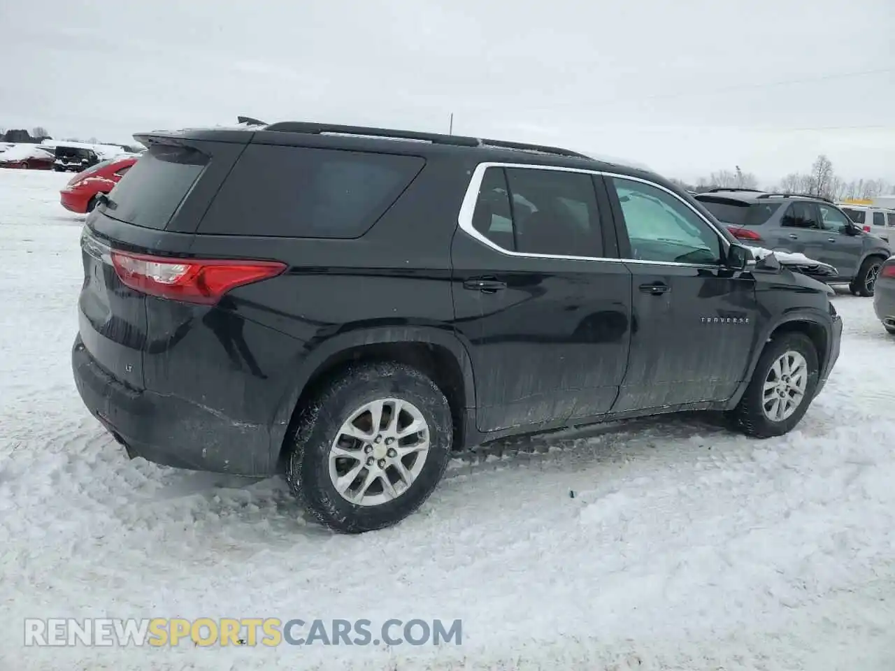 3 Photograph of a damaged car 1GNERGKW2LJ321677 CHEVROLET TRAVERSE 2020