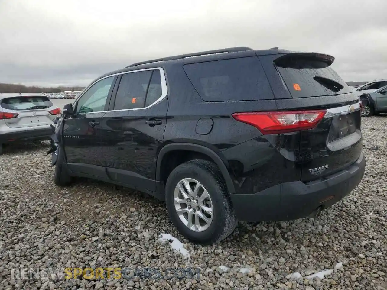 2 Photograph of a damaged car 1GNERGKW6LJ264139 CHEVROLET TRAVERSE 2020
