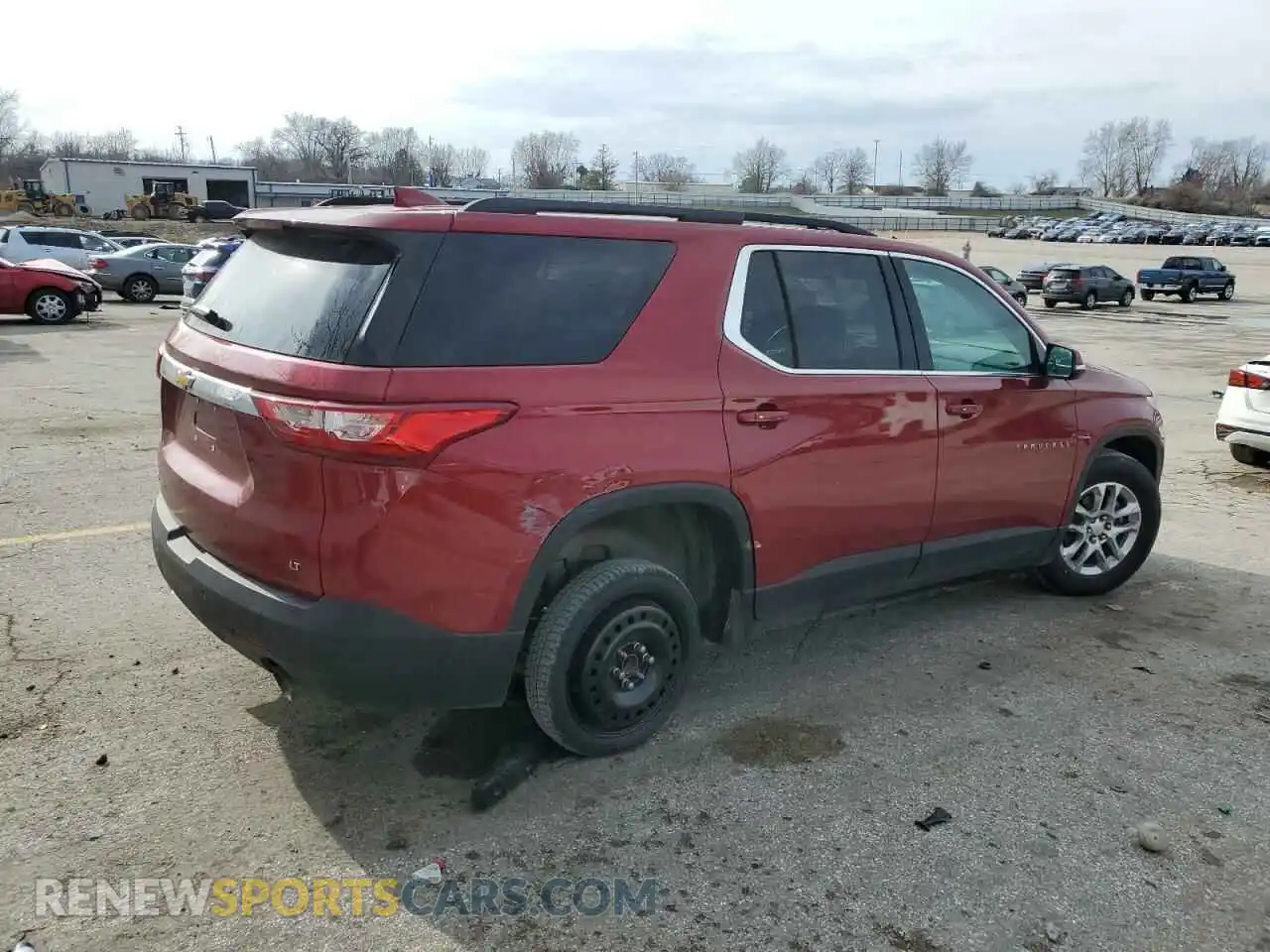 3 Фотография поврежденного автомобиля 1GNERGKW7LJ198829 CHEVROLET TRAVERSE 2020