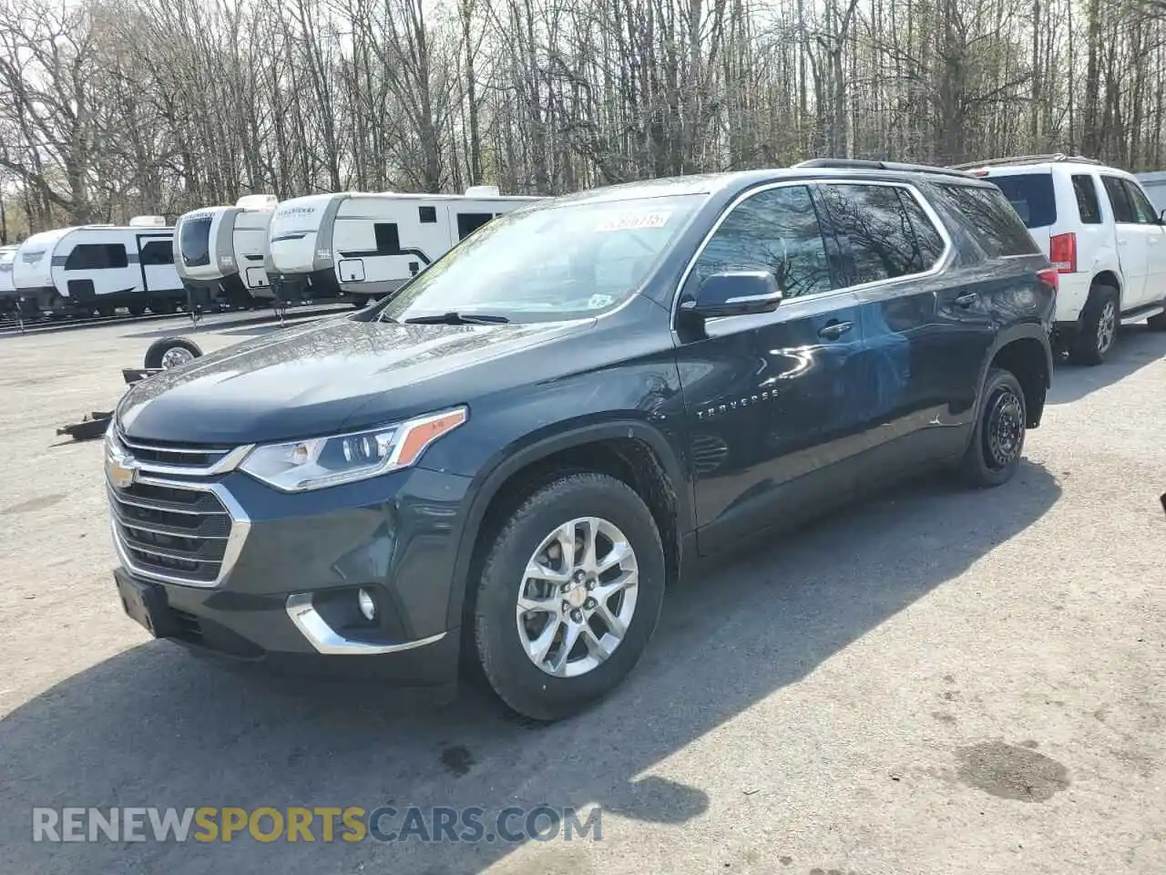 1 Photograph of a damaged car 1GNEVGKW5LJ270767 CHEVROLET TRAVERSE 2020
