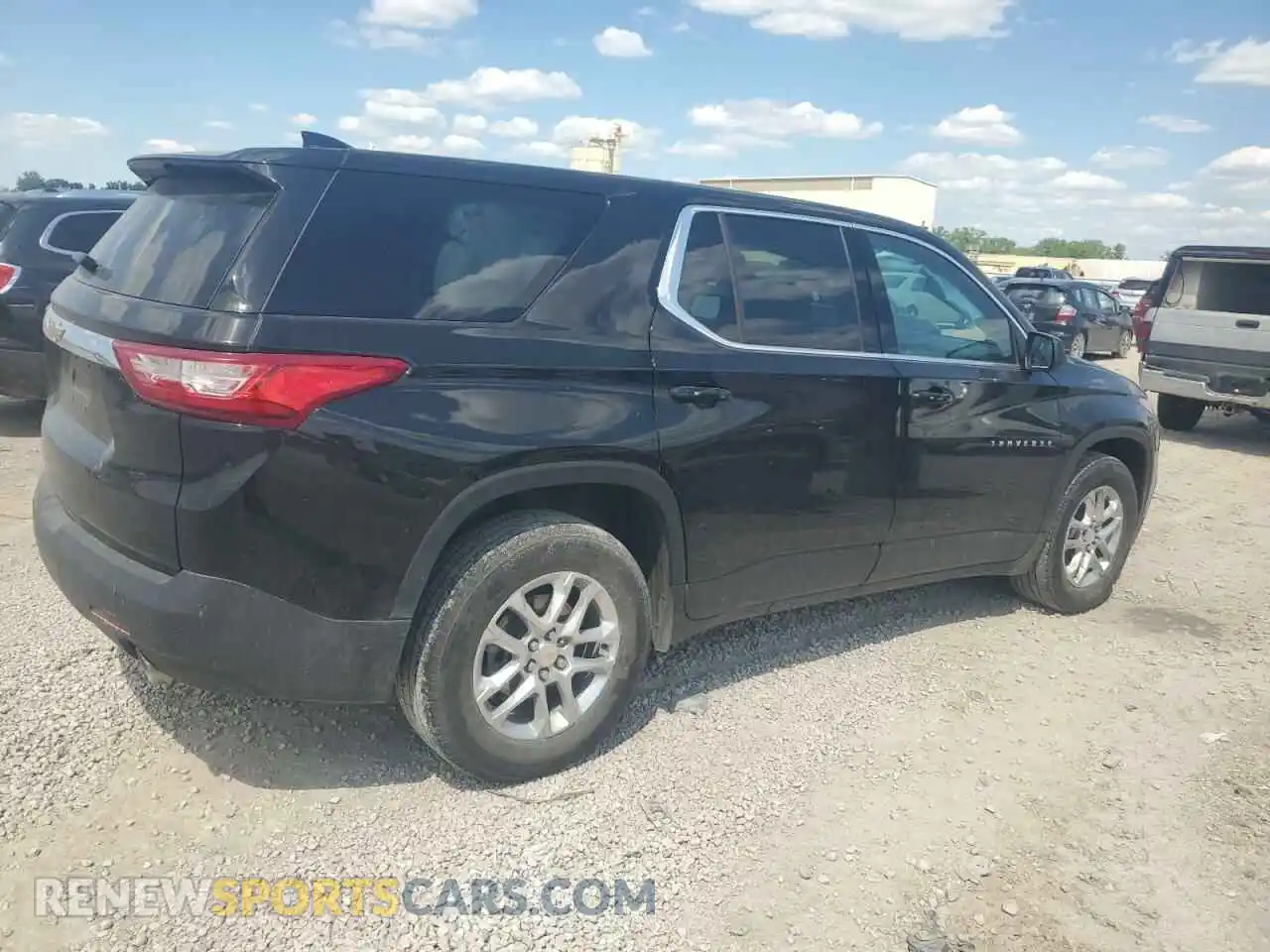 3 Photograph of a damaged car 1GNERFKW6MJ139072 CHEVROLET TRAVERSE 2021