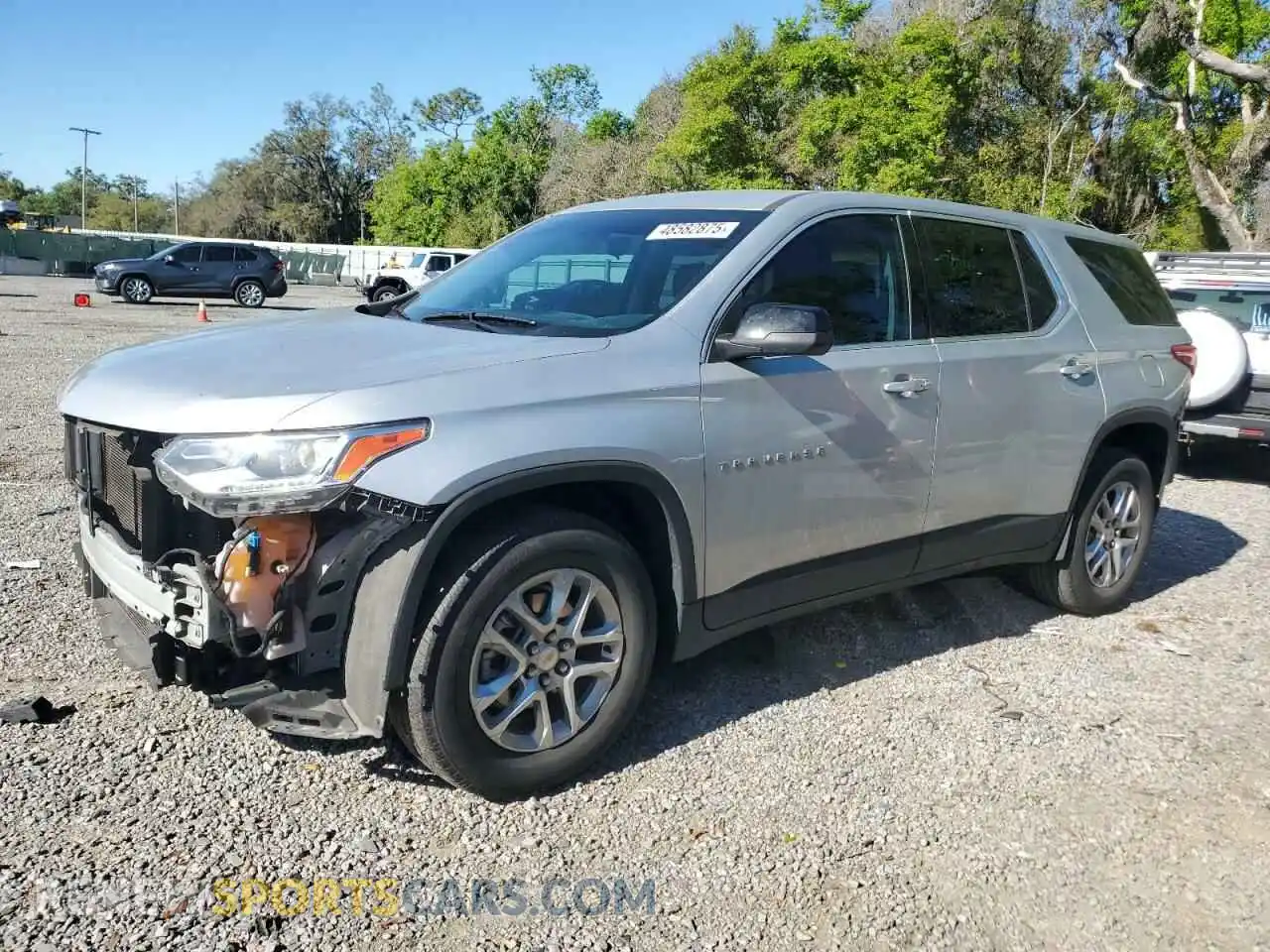 1 fotografías del automóvil dañado 1GNERFKW9MJ136232 CHEVROLET TRAVERSE 2021