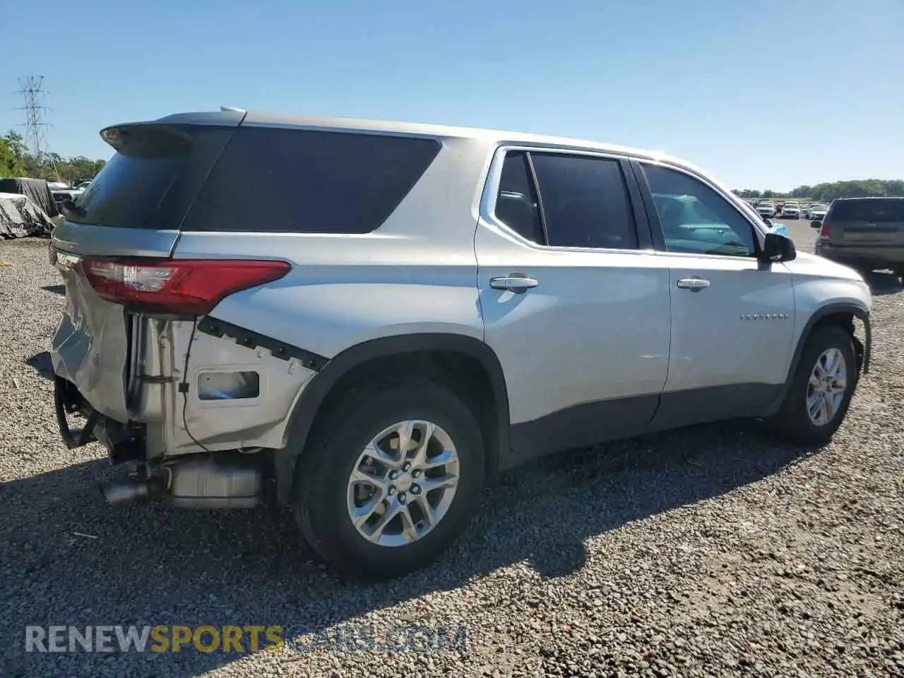 3 fotografías del automóvil dañado 1GNERFKW9MJ136232 CHEVROLET TRAVERSE 2021