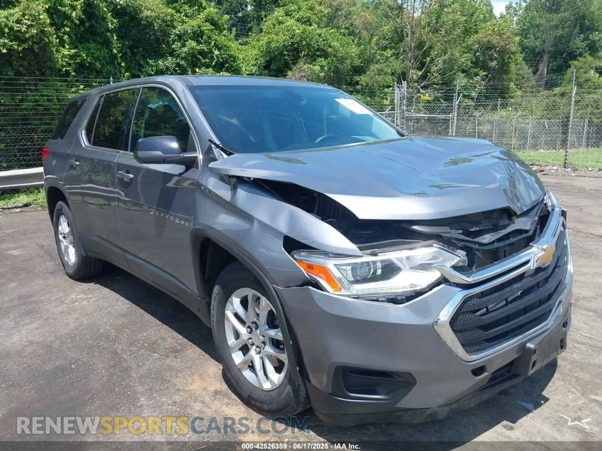 1 fotografías del automóvil dañado 1GNERFKWXMJ213433 CHEVROLET TRAVERSE 2021