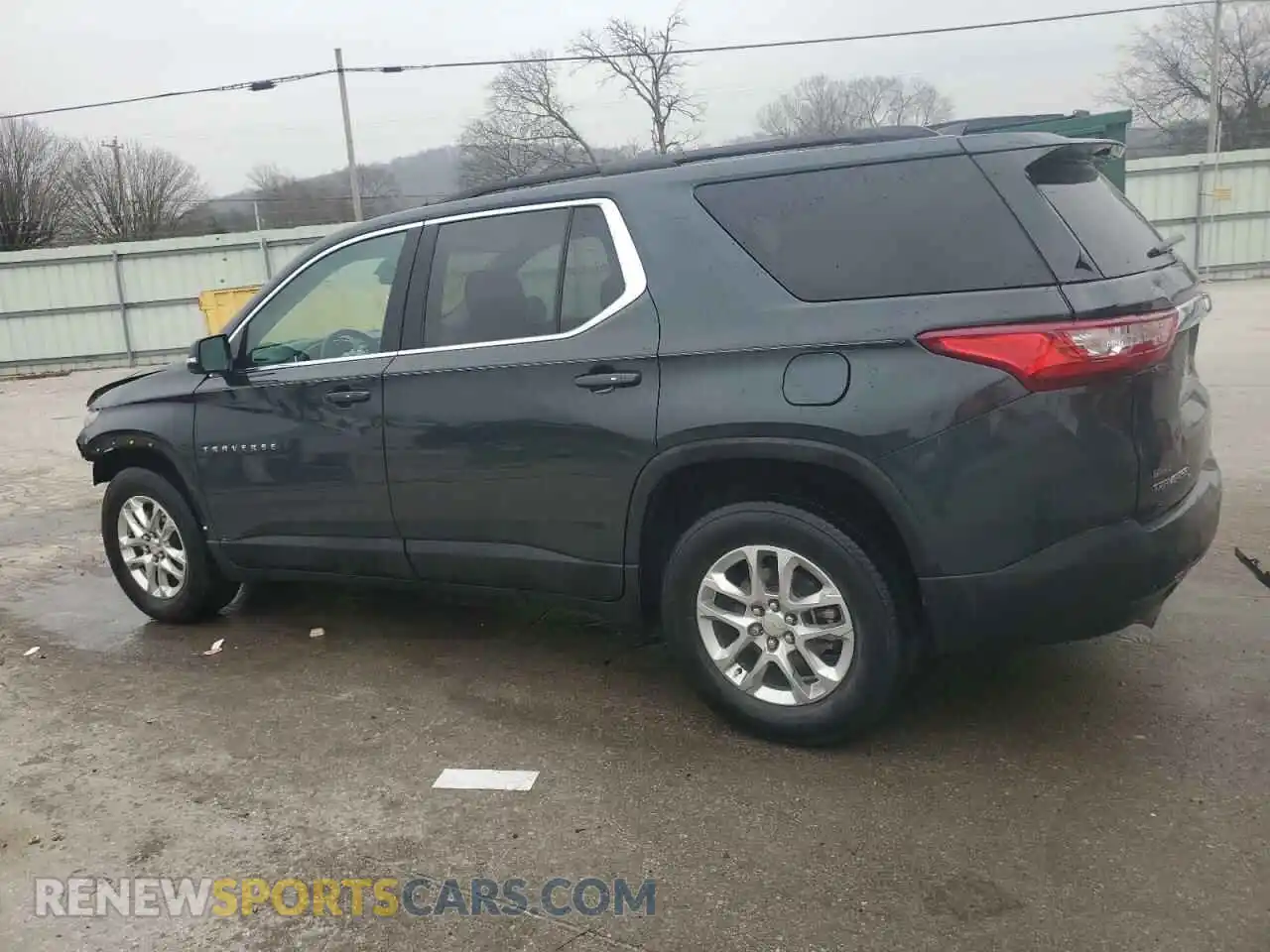 2 Photograph of a damaged car 1GNERGKW0MJ108762 CHEVROLET TRAVERSE 2021