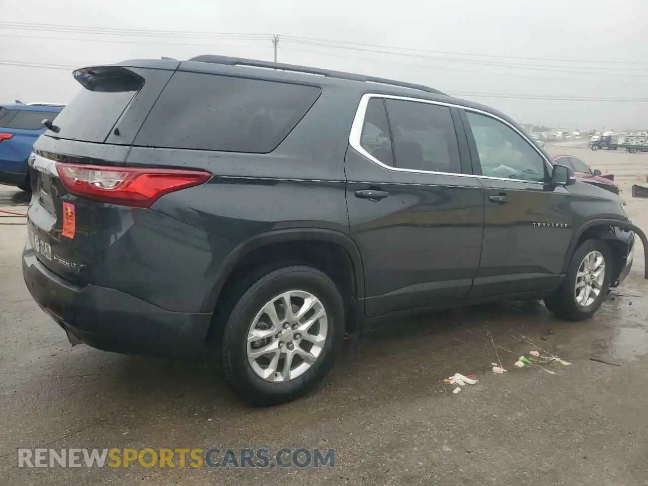 3 Photograph of a damaged car 1GNERGKW0MJ108762 CHEVROLET TRAVERSE 2021