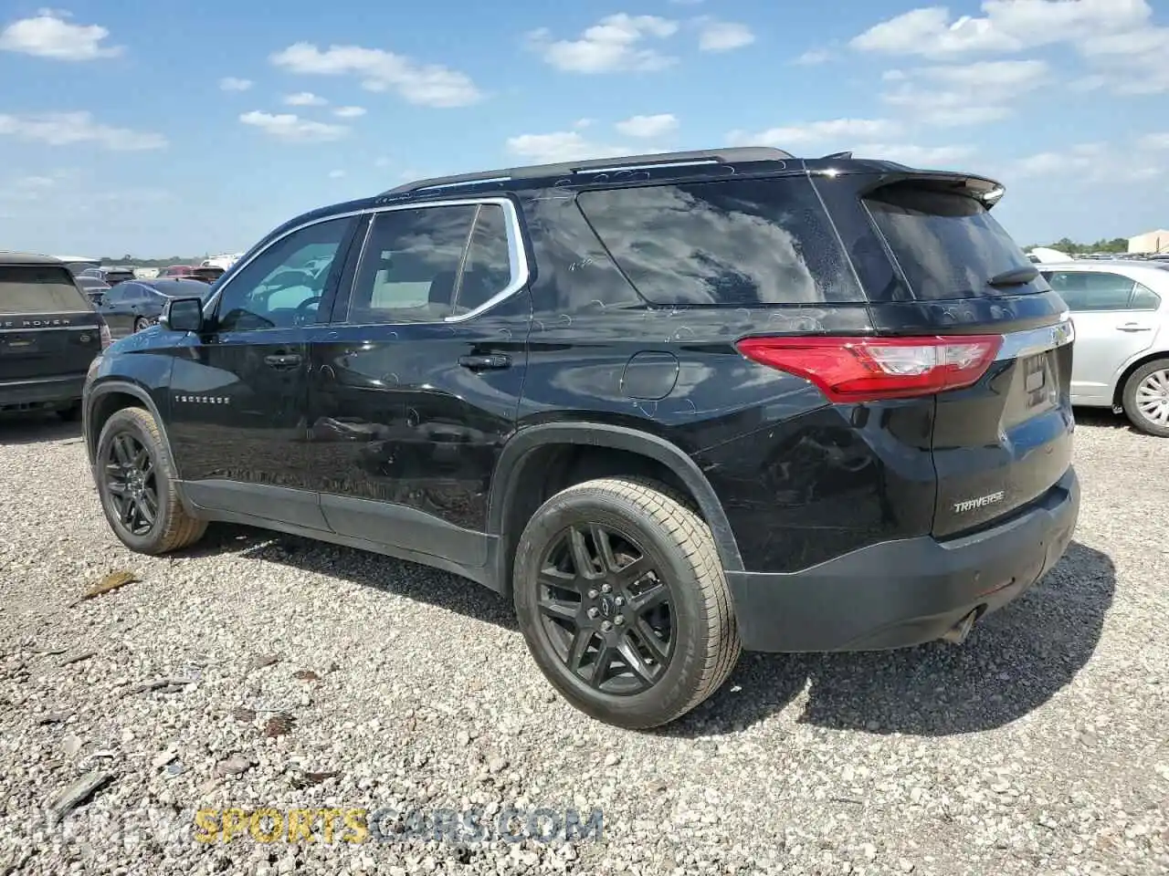 2 Photograph of a damaged car 1GNERGKW3MJ250345 CHEVROLET TRAVERSE 2021