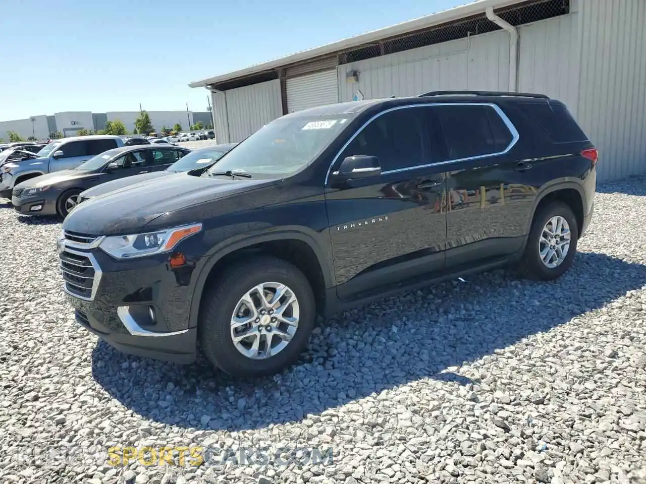 1 Photograph of a damaged car 1GNERGKW6MJ212463 CHEVROLET TRAVERSE 2021