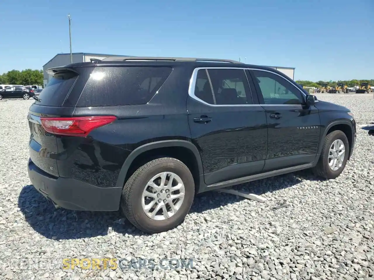 3 Photograph of a damaged car 1GNERGKW6MJ212463 CHEVROLET TRAVERSE 2021