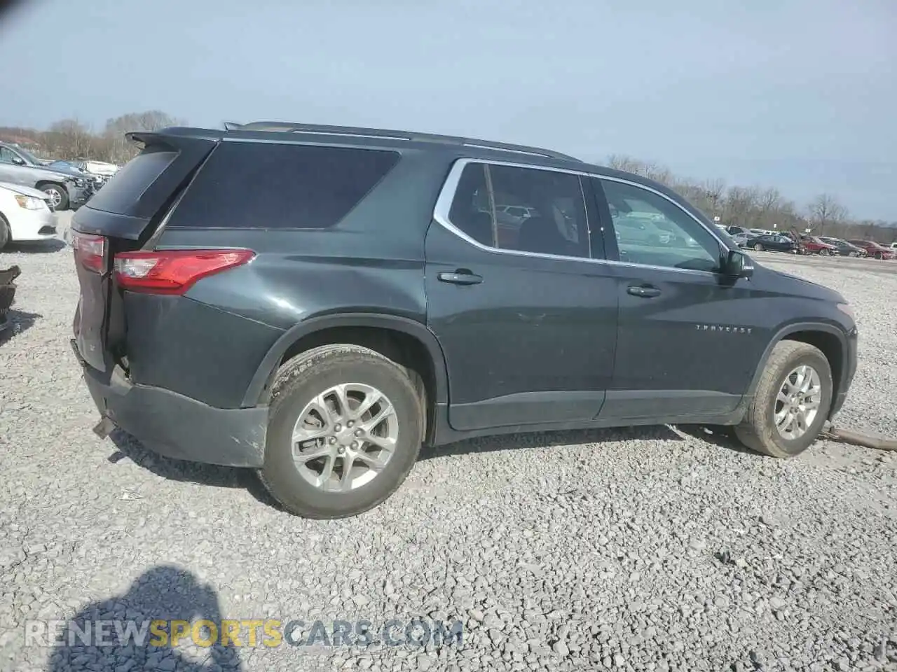 3 Photograph of a damaged car 1GNERGKW7MJ145050 CHEVROLET TRAVERSE 2021
