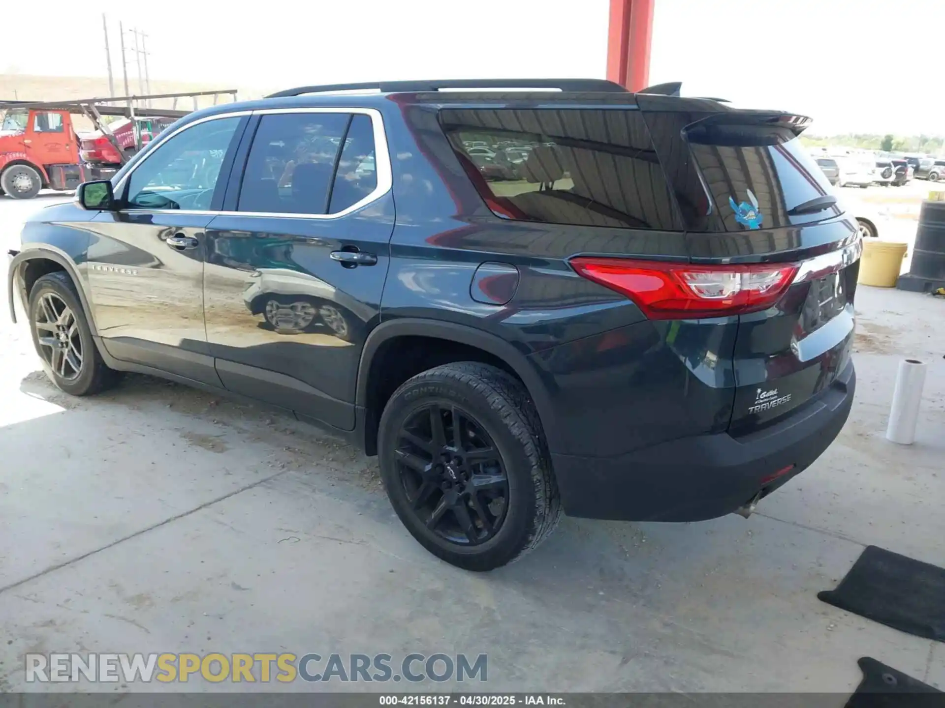 3 Photograph of a damaged car 1GNERGKW8MJ208513 CHEVROLET TRAVERSE 2021