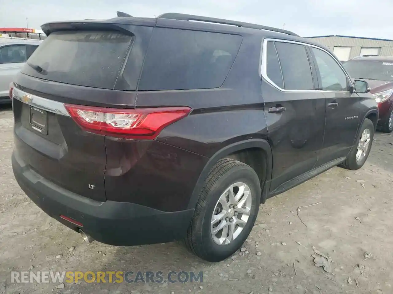 3 Photograph of a damaged car 1GNERGKW9MJ253055 CHEVROLET TRAVERSE 2021