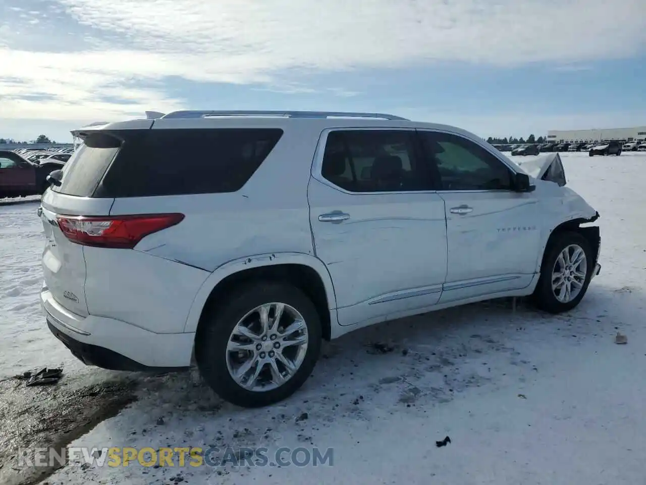 3 Photograph of a damaged car 1GNERNKW8MJ112031 CHEVROLET TRAVERSE 2021