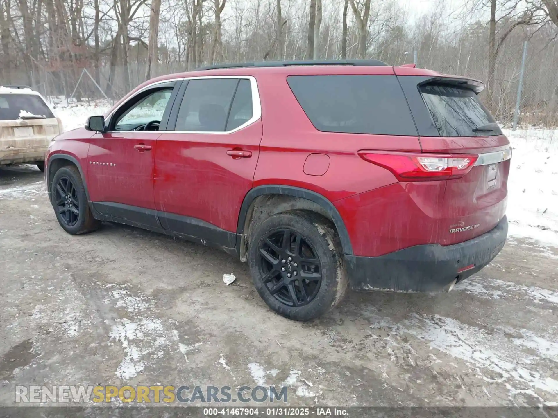 3 Photograph of a damaged car 1GNEVGKW0MJ179861 CHEVROLET TRAVERSE 2021