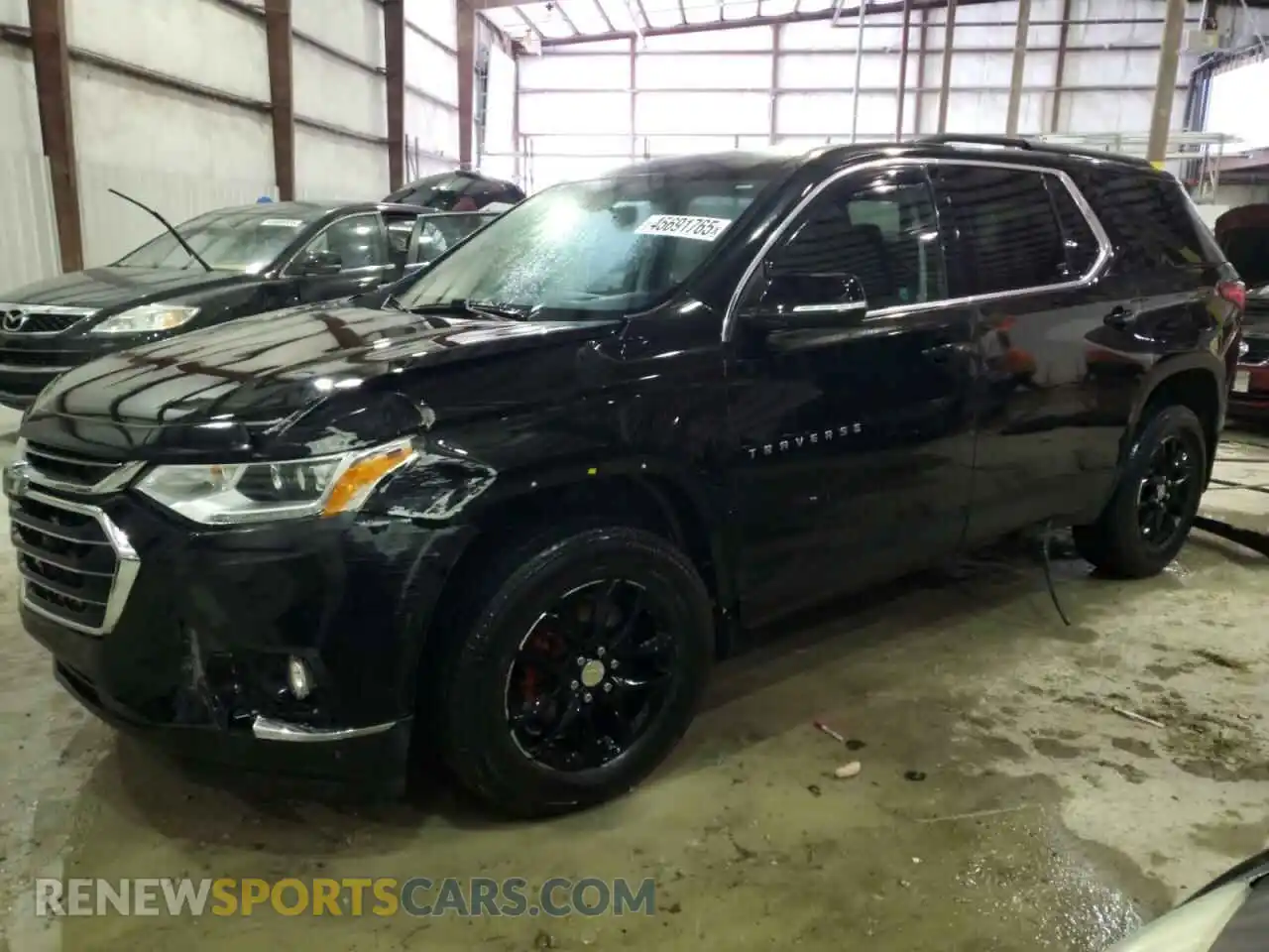 1 Photograph of a damaged car 1GNEVGKW0MJ206749 CHEVROLET TRAVERSE 2021