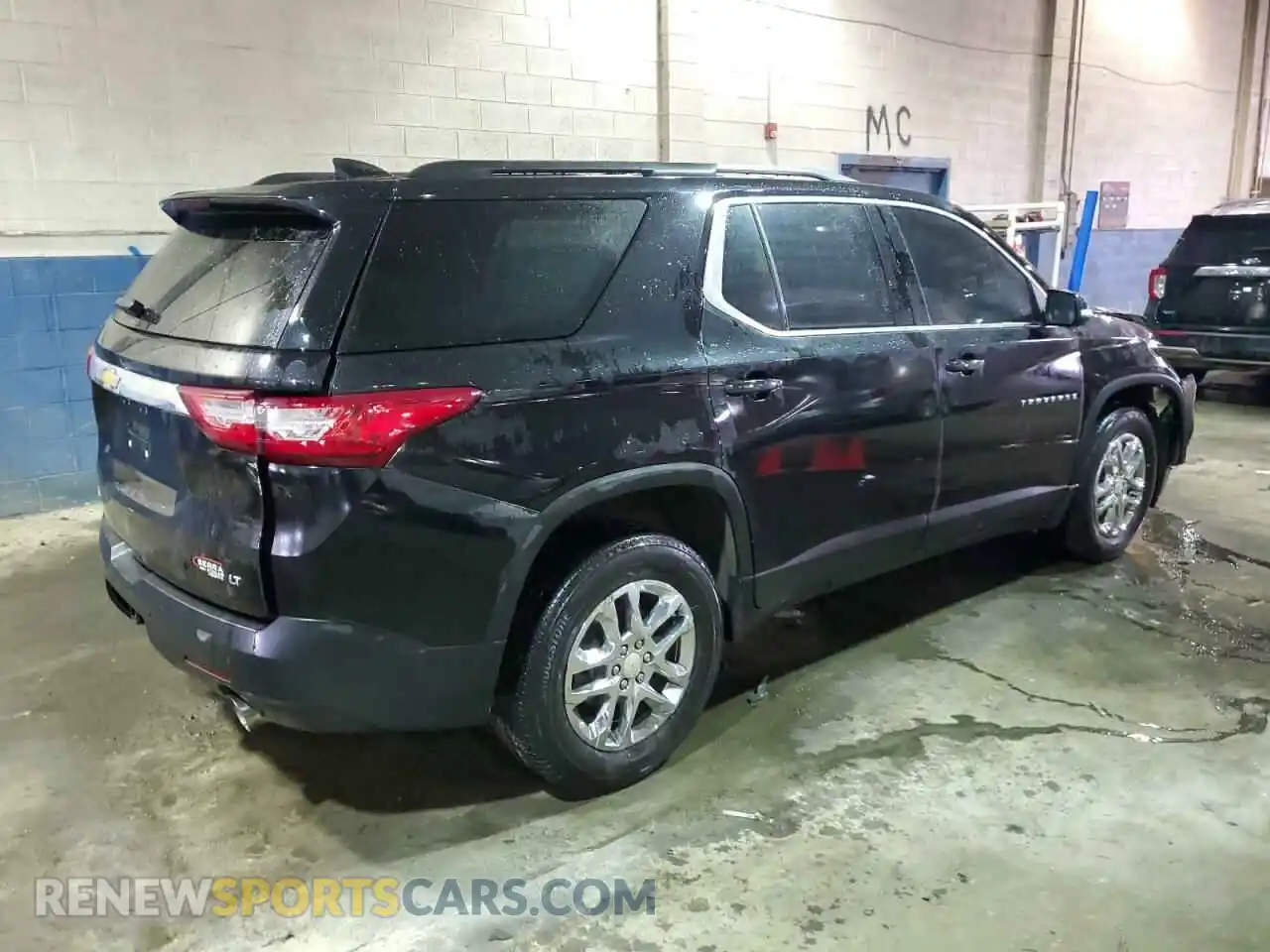 3 fotografías del automóvil dañado 1GNEVGKW0MJ262173 CHEVROLET TRAVERSE 2021