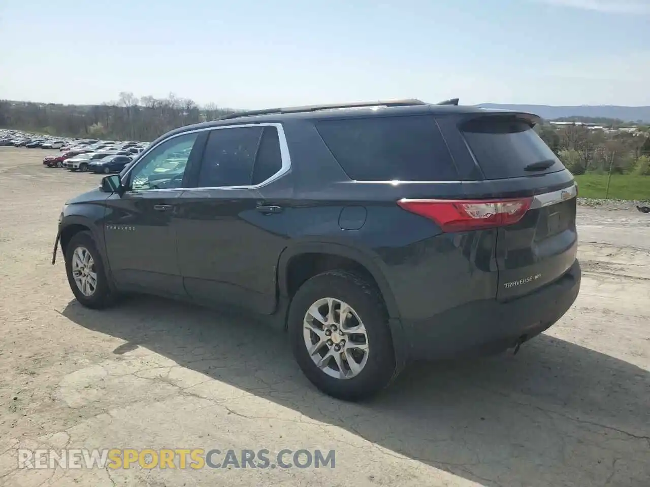 2 Фотография поврежденного автомобиля 1GNEVGKW8MJ141696 CHEVROLET TRAVERSE 2021