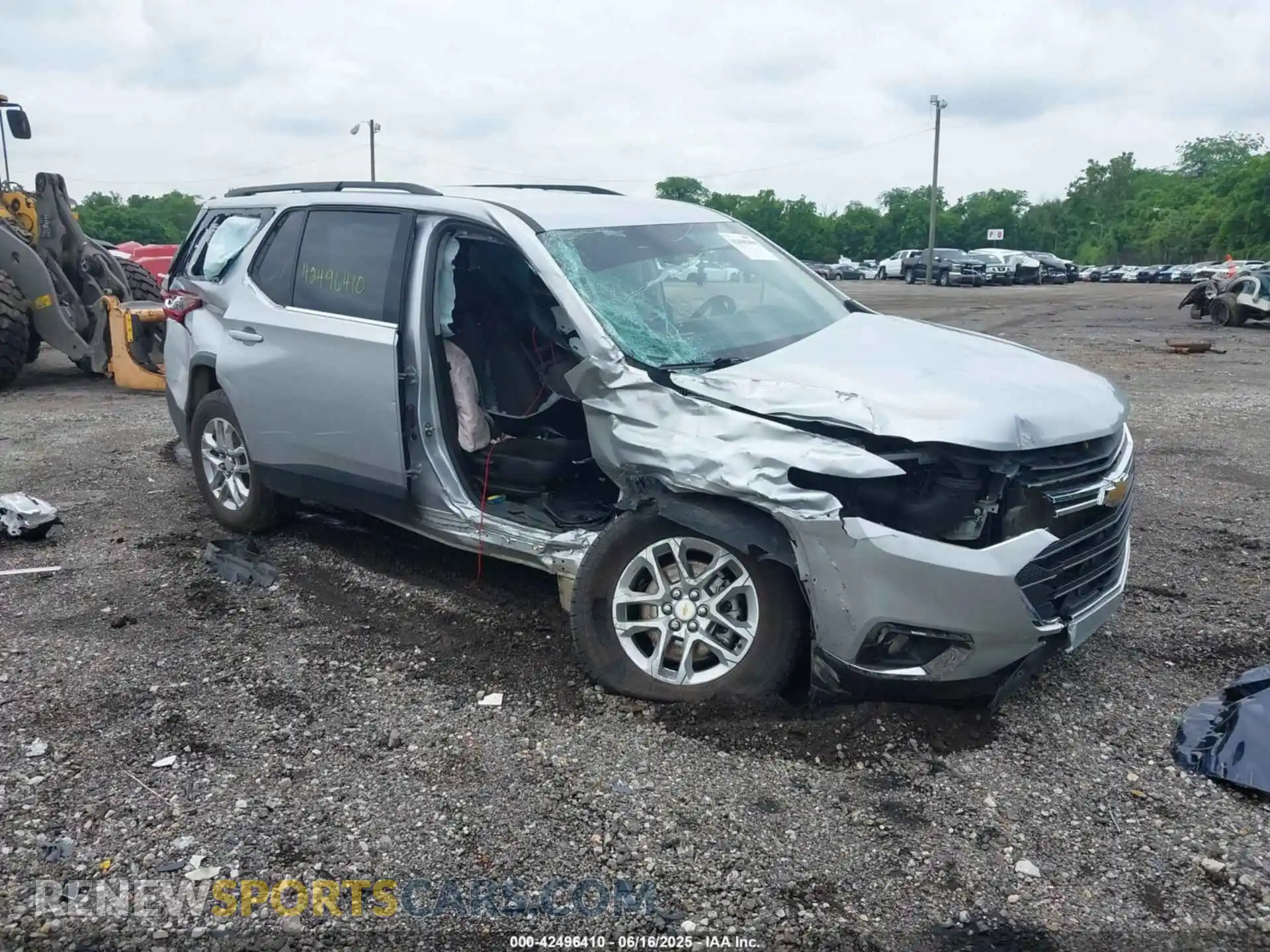 1 Фотография поврежденного автомобиля 1GNEVGKWXMJ132594 CHEVROLET TRAVERSE 2021