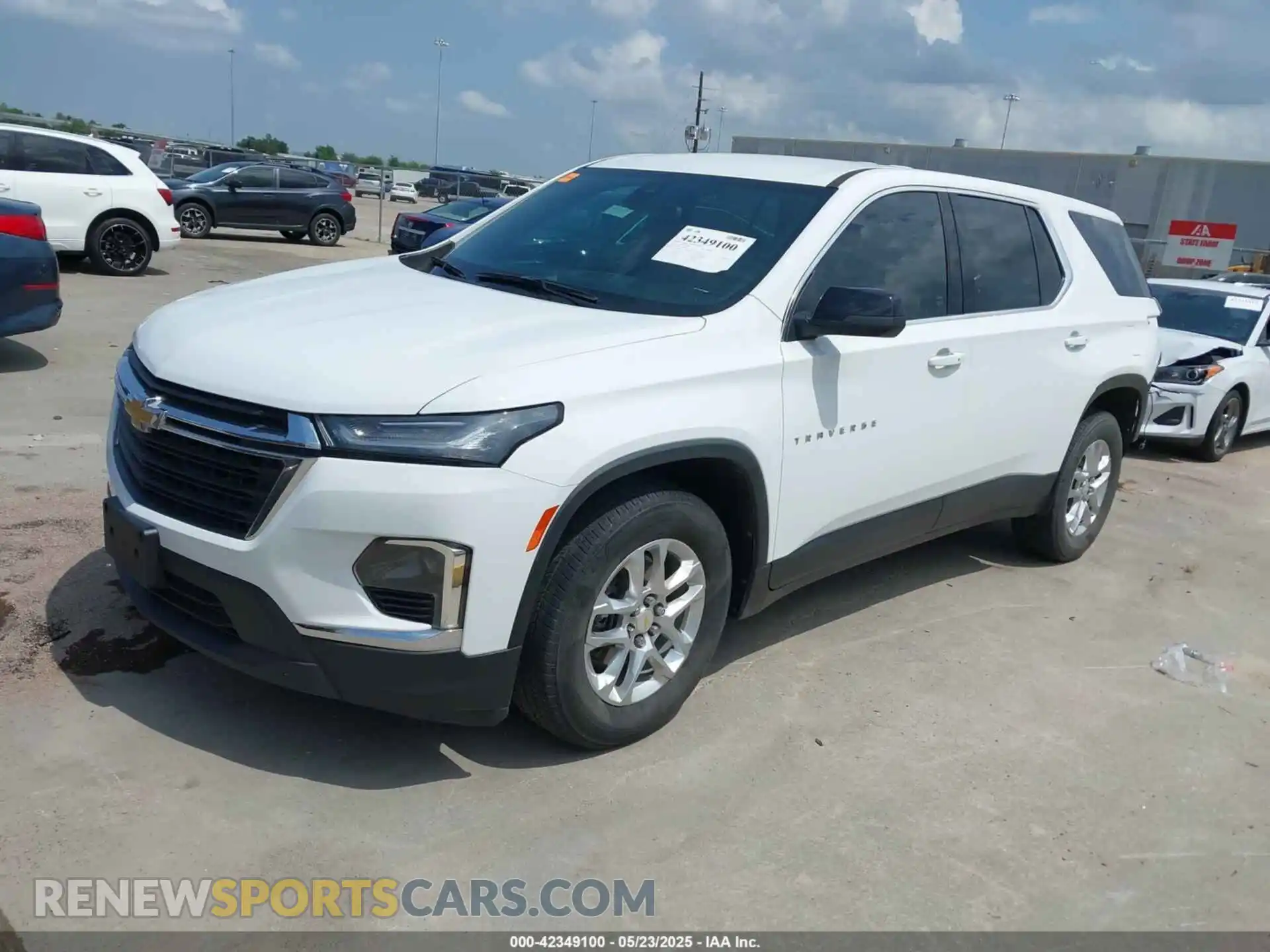 2 fotografías del automóvil dañado 1GNERFKW6NJ145164 CHEVROLET TRAVERSE 2022