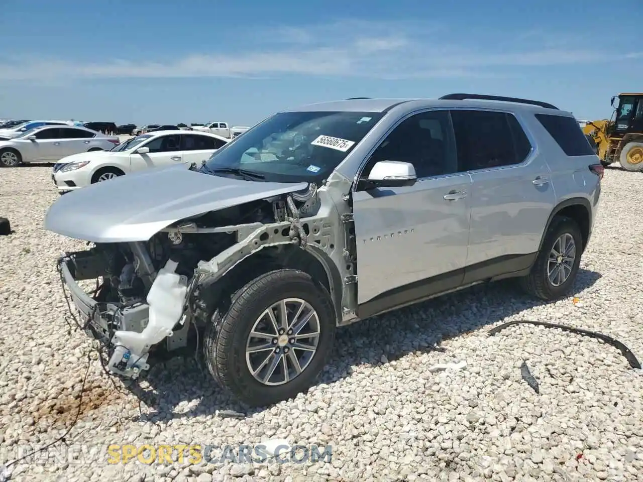 1 Фотография поврежденного автомобиля 1GNERGKW1NJ135504 CHEVROLET TRAVERSE 2022