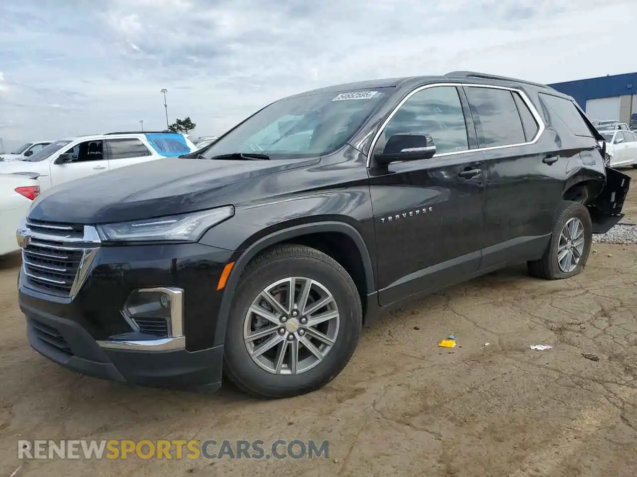 1 Photograph of a damaged car 1GNERGKW2PJ272289 CHEVROLET TRAVERSE 2023