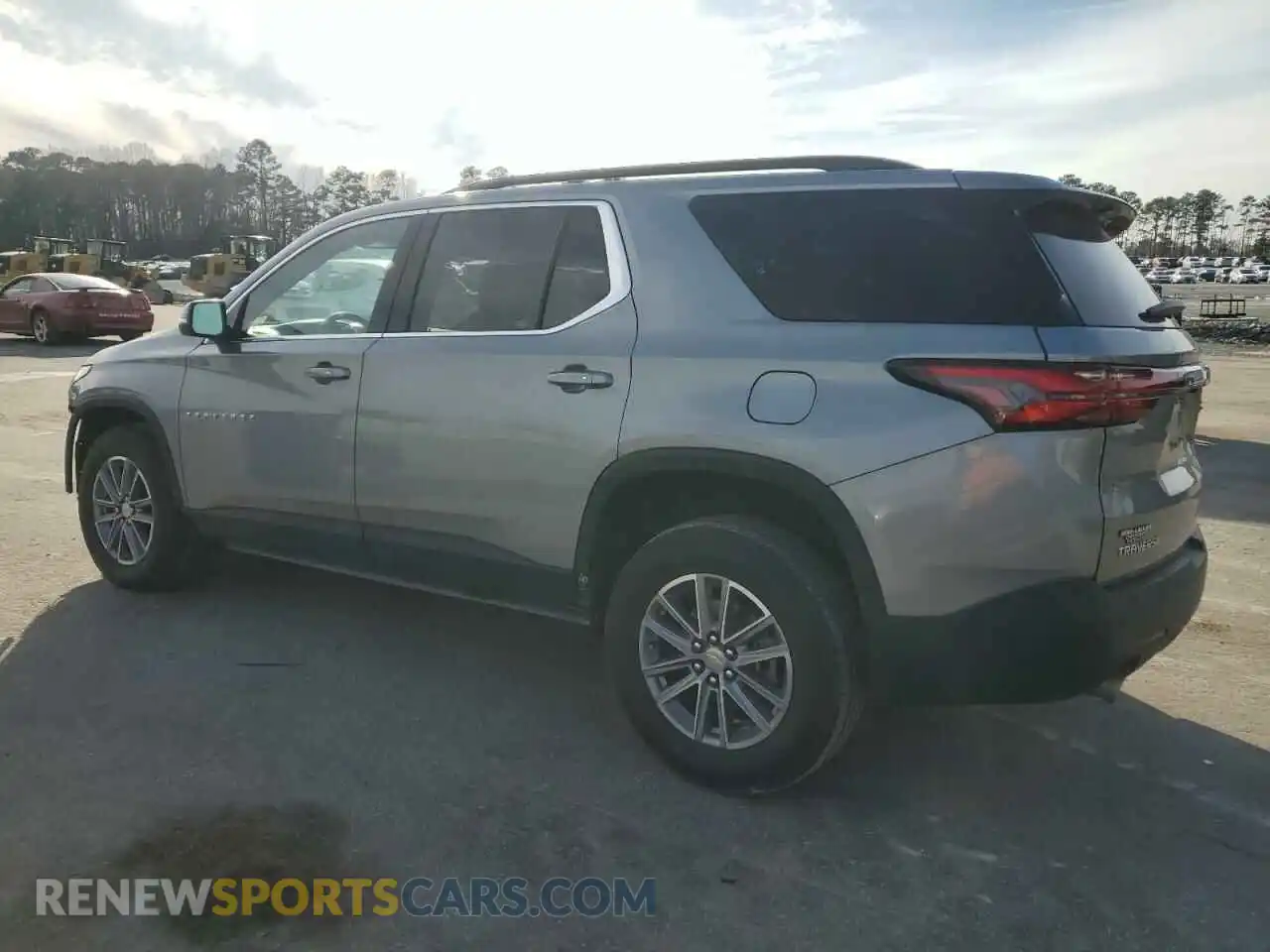 2 Photograph of a damaged car 1GNERGKW4PJ273525 CHEVROLET TRAVERSE 2023