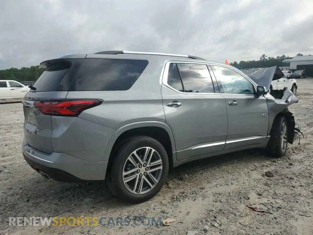 3 Фотография поврежденного автомобиля 1GNERNKW8PJ250219 CHEVROLET TRAVERSE 2023