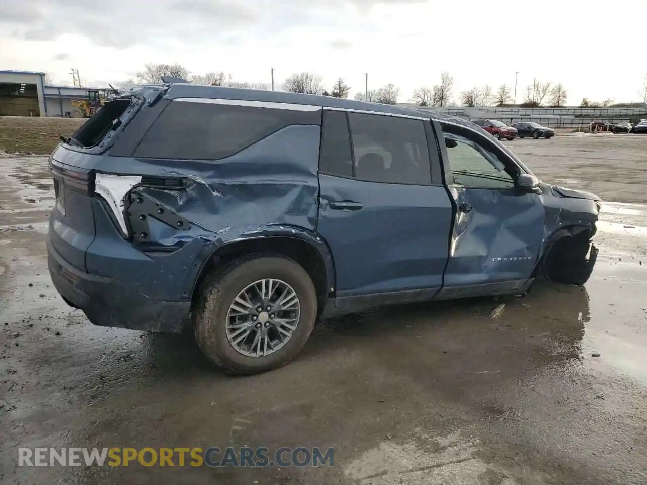 3 fotografías del automóvil dañado 1GNEREKS1RJ232659 CHEVROLET TRAVERSE 2024