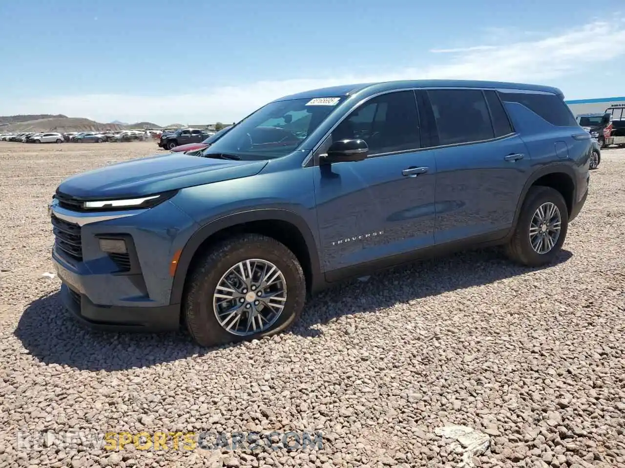1 Photograph of a damaged car 1GNEREKS5RJ229389 CHEVROLET TRAVERSE 2024
