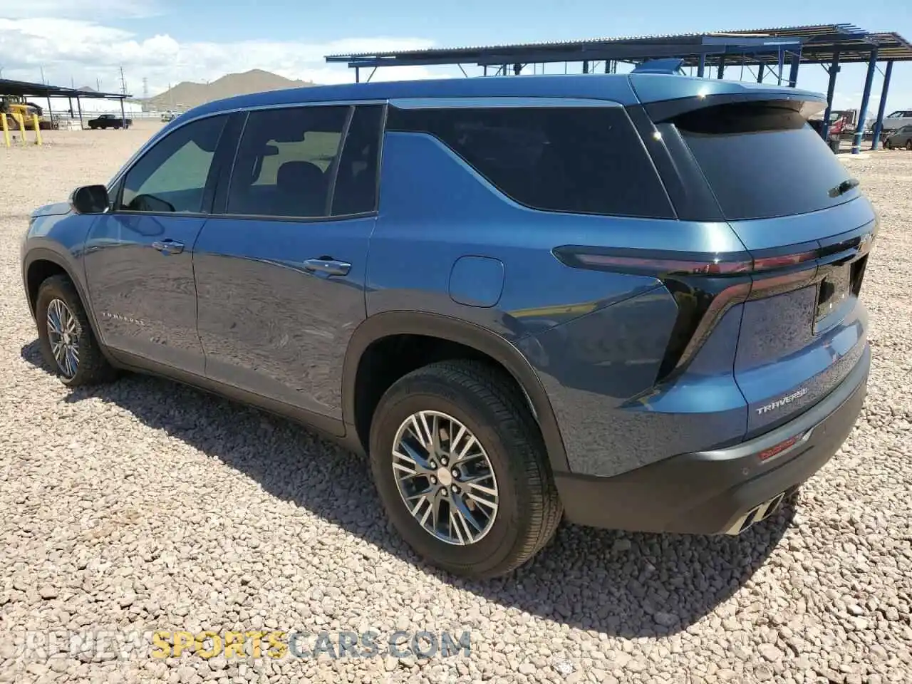 2 Photograph of a damaged car 1GNEREKS5RJ229389 CHEVROLET TRAVERSE 2024