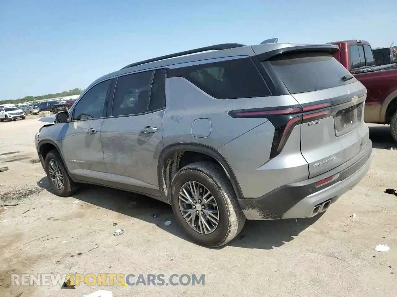 2 Photograph of a damaged car 1GNERGKS2RJ163749 CHEVROLET TRAVERSE 2024
