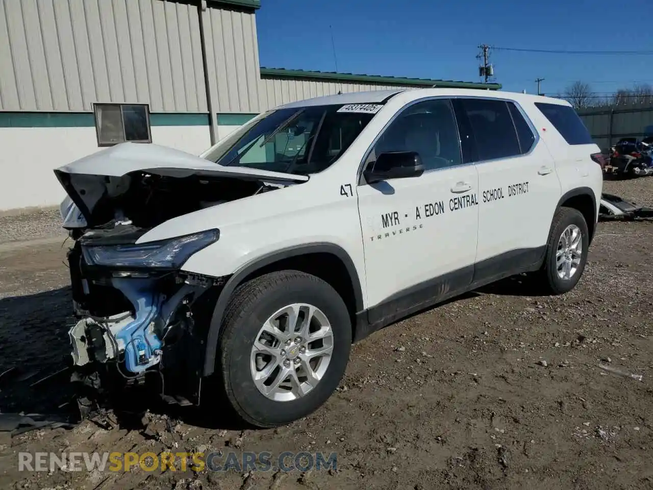 1 Photograph of a damaged car 1GNETTKW2RJ139609 CHEVROLET TRAVERSE 2024