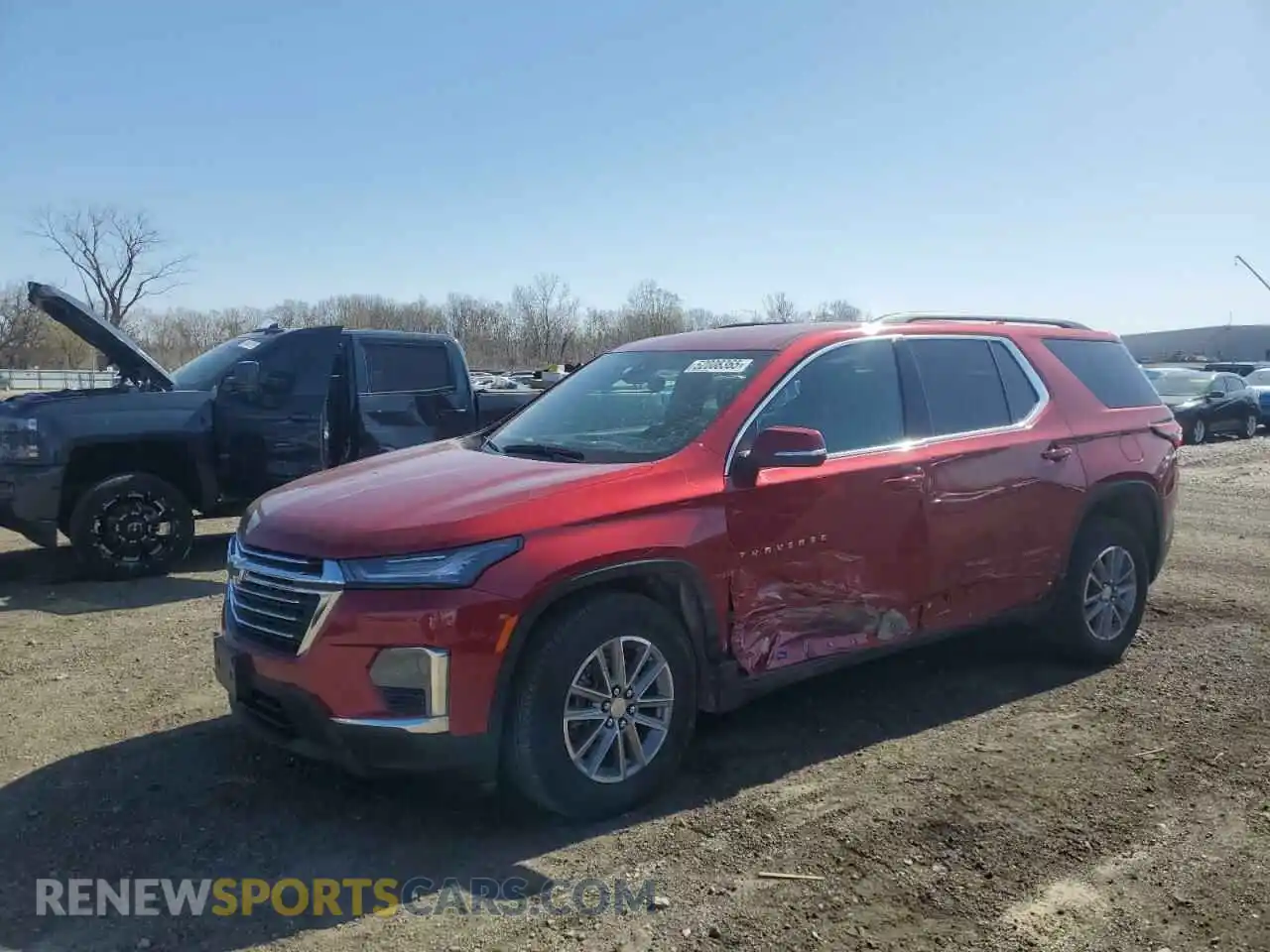 1 Photograph of a damaged car 1GNETVKW4RJ130910 CHEVROLET TRAVERSE 2024