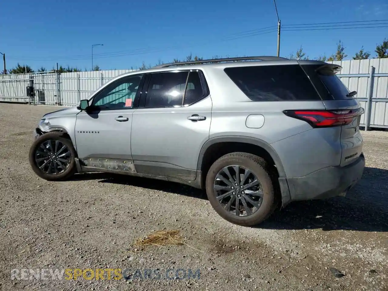 2 Photograph of a damaged car 1GNETYKW8RJ135383 CHEVROLET TRAVERSE 2024
