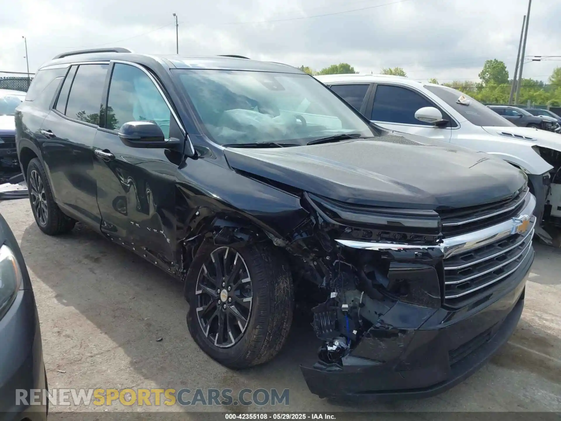 1 fotografías del automóvil dañado 1GNEVGRS7SJ201385 CHEVROLET TRAVERSE 2025