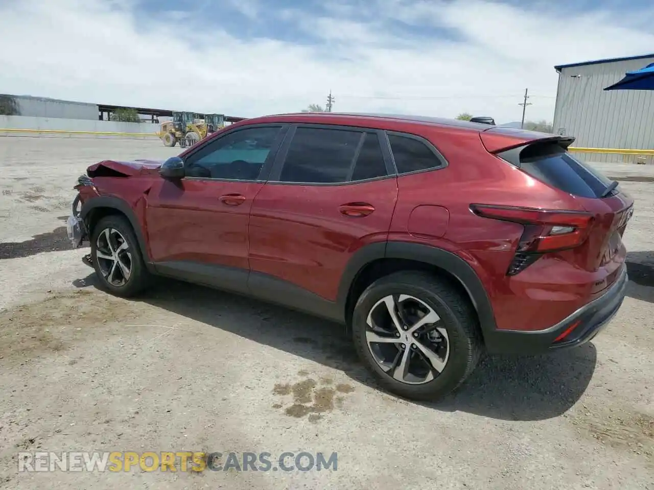 2 Фотография поврежденного автомобиля KL77LGE23RC138097 CHEVROLET TRAX 1RS 2024