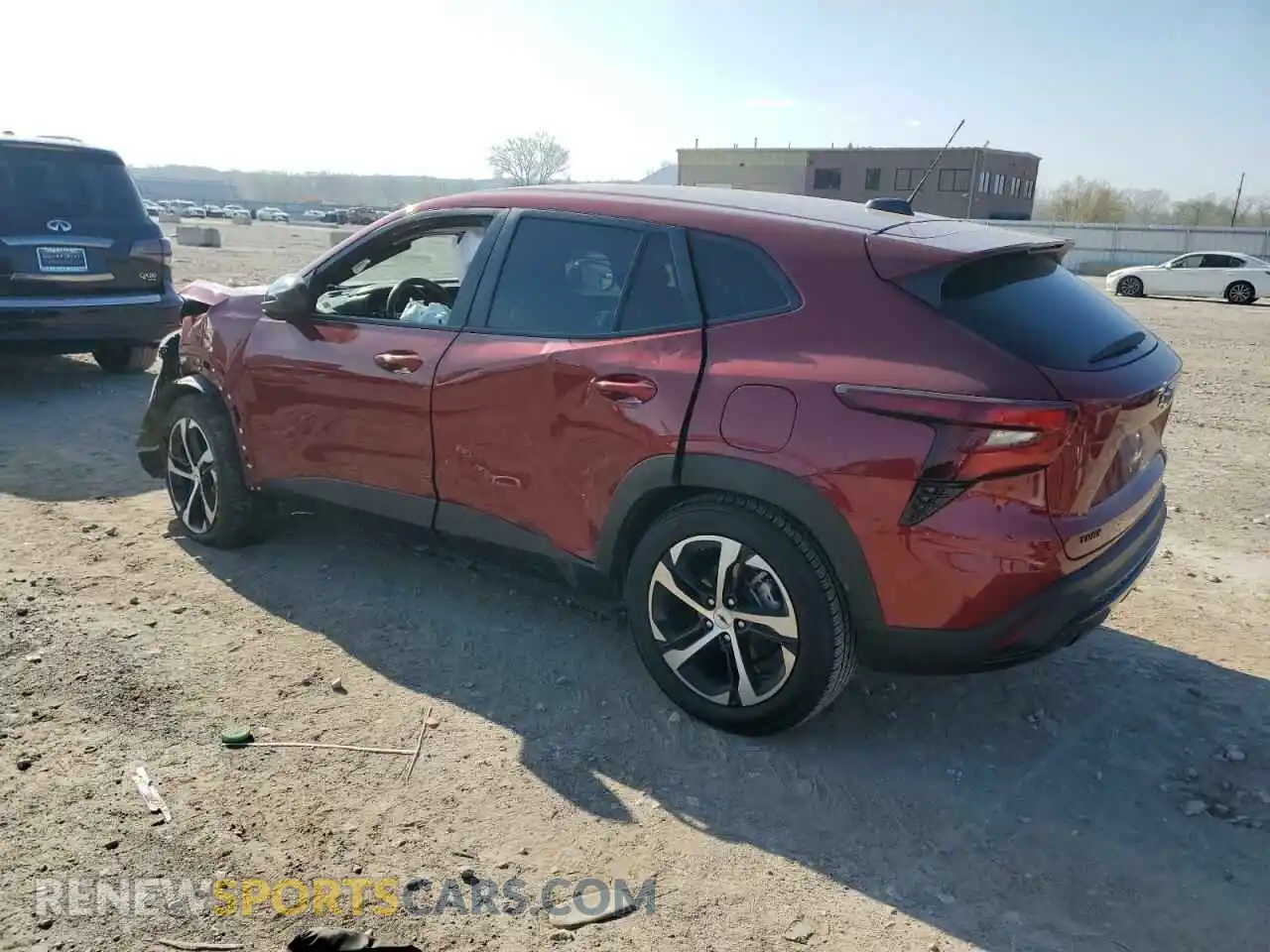 2 fotografías del automóvil dañado KL77LGE27RC026340 CHEVROLET TRAX 1RS 2024