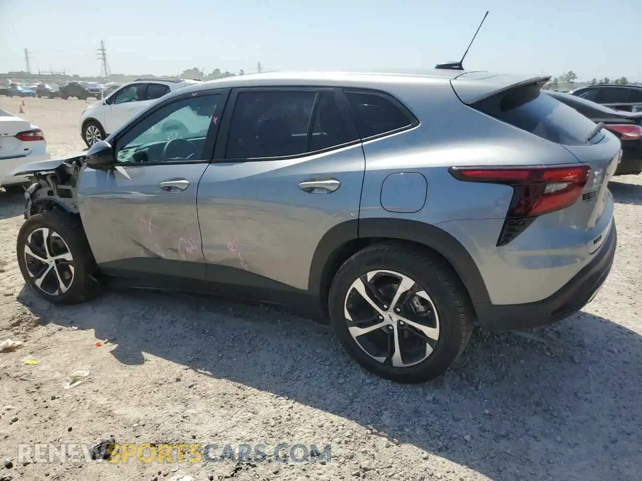 2 Photograph of a damaged car KL77LGEP1SC164909 CHEVROLET TRAX 1RS 2025