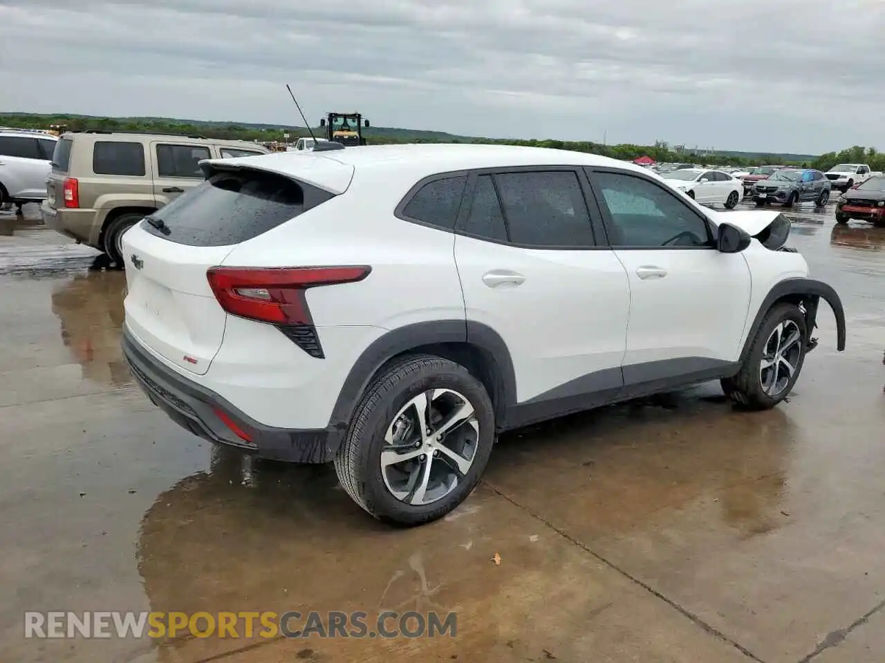 3 fotografías del automóvil dañado KL77LGEP2SC082011 CHEVROLET TRAX 1RS 2025
