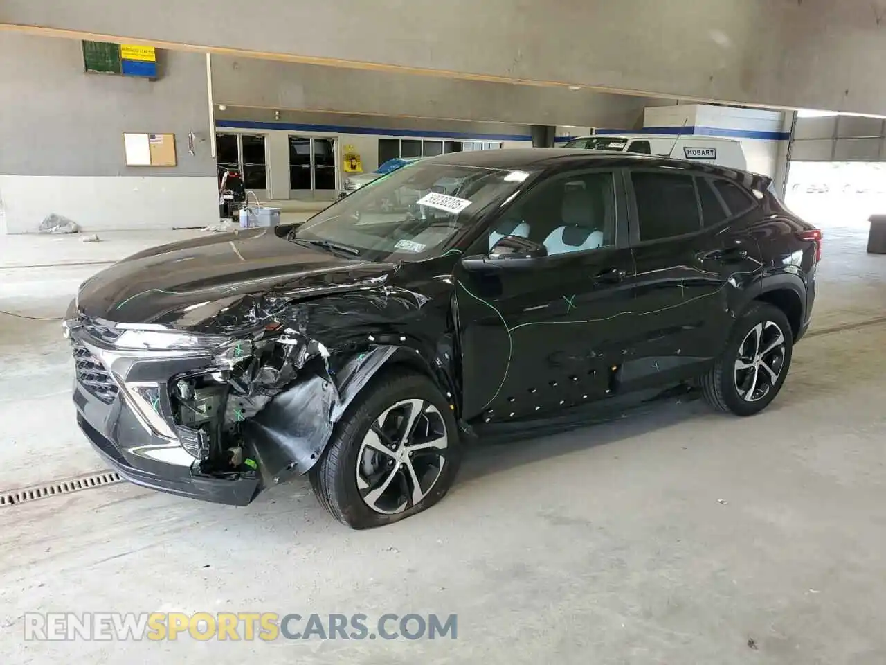 1 Фотография поврежденного автомобиля KL77LGEP2SC167513 CHEVROLET TRAX 1RS 2025